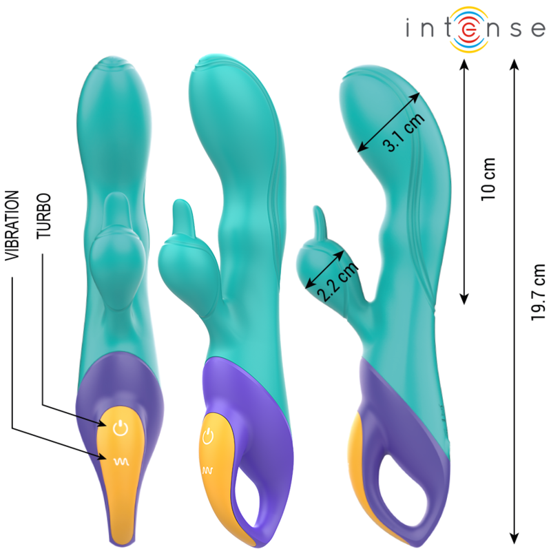 Intense – Fred Rabbit Vibrador Azul