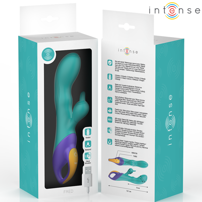 Intense – Fred Rabbit Vibrador Azul
