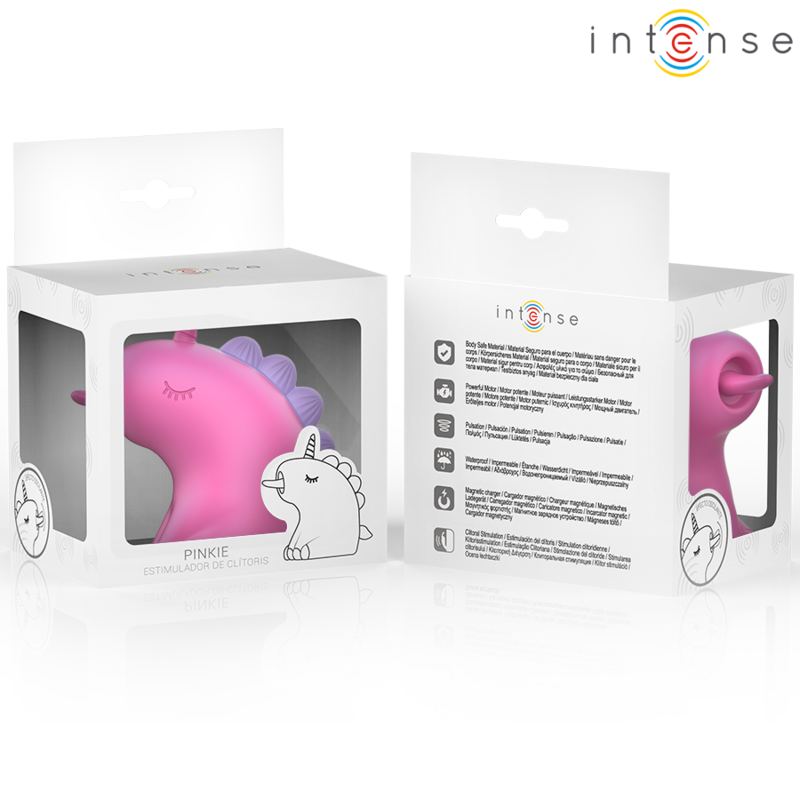 Intense – Estimulador de Língua Giratório 360º Pinkie