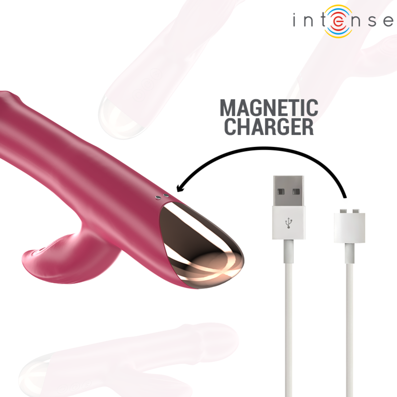 Intense – Chloe Vibrador Multifuncional 3 em 1 Vermelho