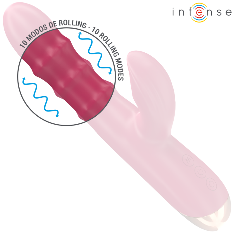Intense – Chloe Vibrador Multifuncional 3 em 1 Vermelho