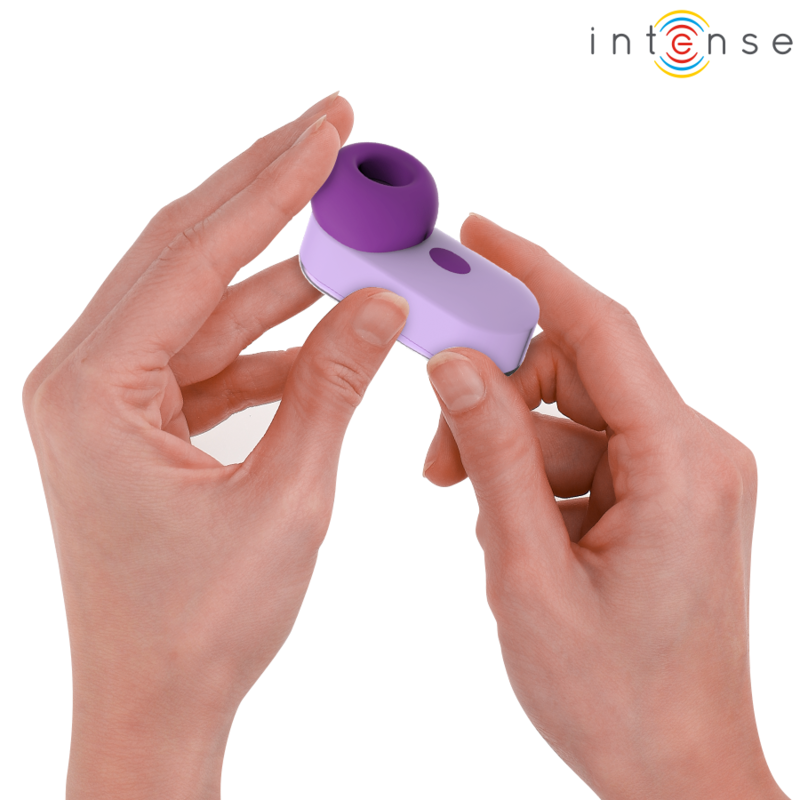 Estimulador de Clitóris Sabrina Intense Roxo | Design Compacto e Língua Vibrante