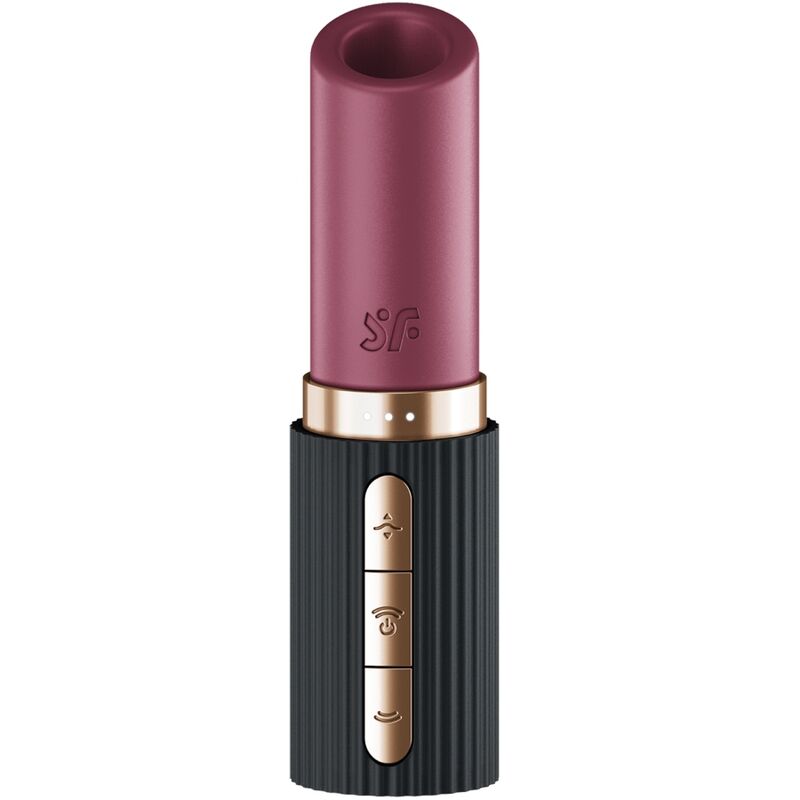 Satisfyer – Pro 2 Kiss Wave Estimulador de Clitóris Garnet/Preto