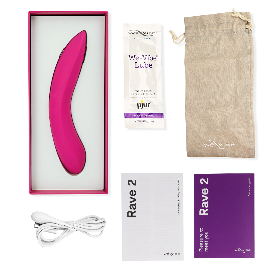 We-Vibe – Rave 2 Vibrador Ponto G com App e Estimulação Dupla