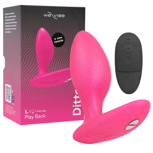 We-Vibe – Ditto+ Plug Anal Vibratório com Controle Remoto e App