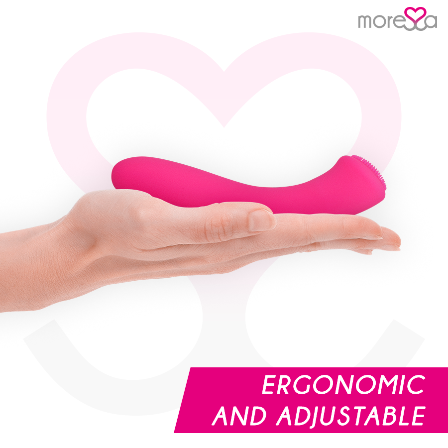 Moressa – Celso Vibrador Premium Recarregável em Silicone Médico