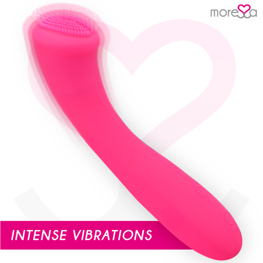 Moressa – Celso Vibrador Premium Recarregável em Silicone Médico