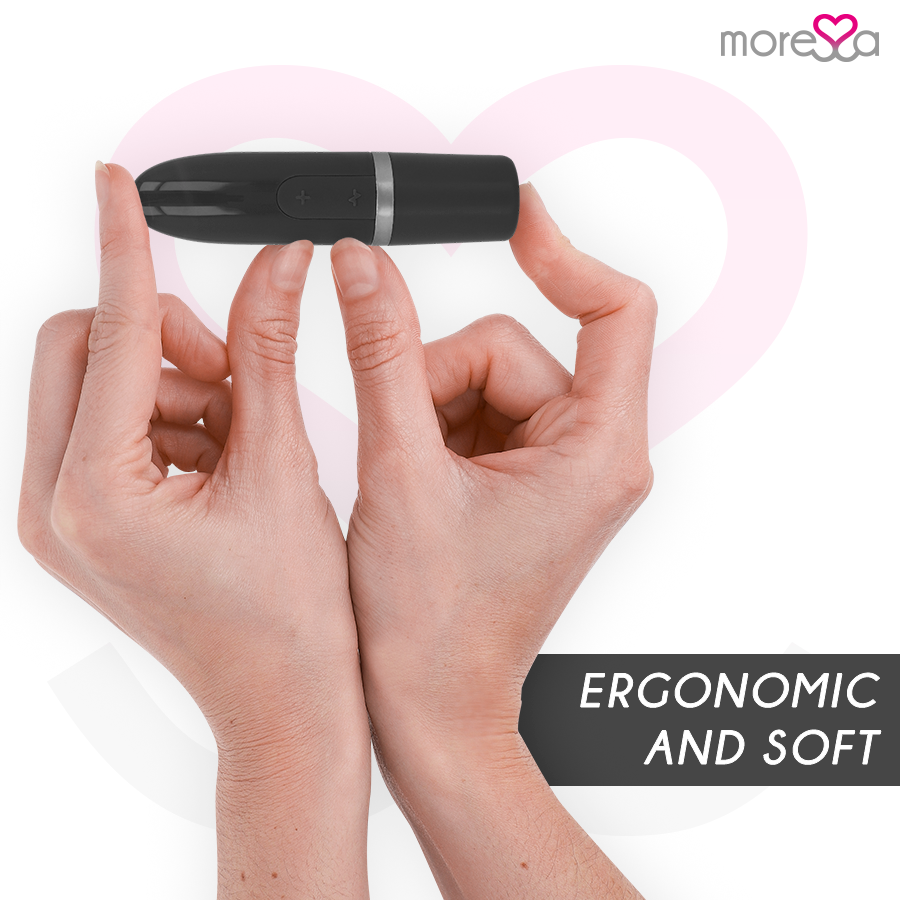 Moressa – Ivy Vibrador Estimulador de Viagem Preto