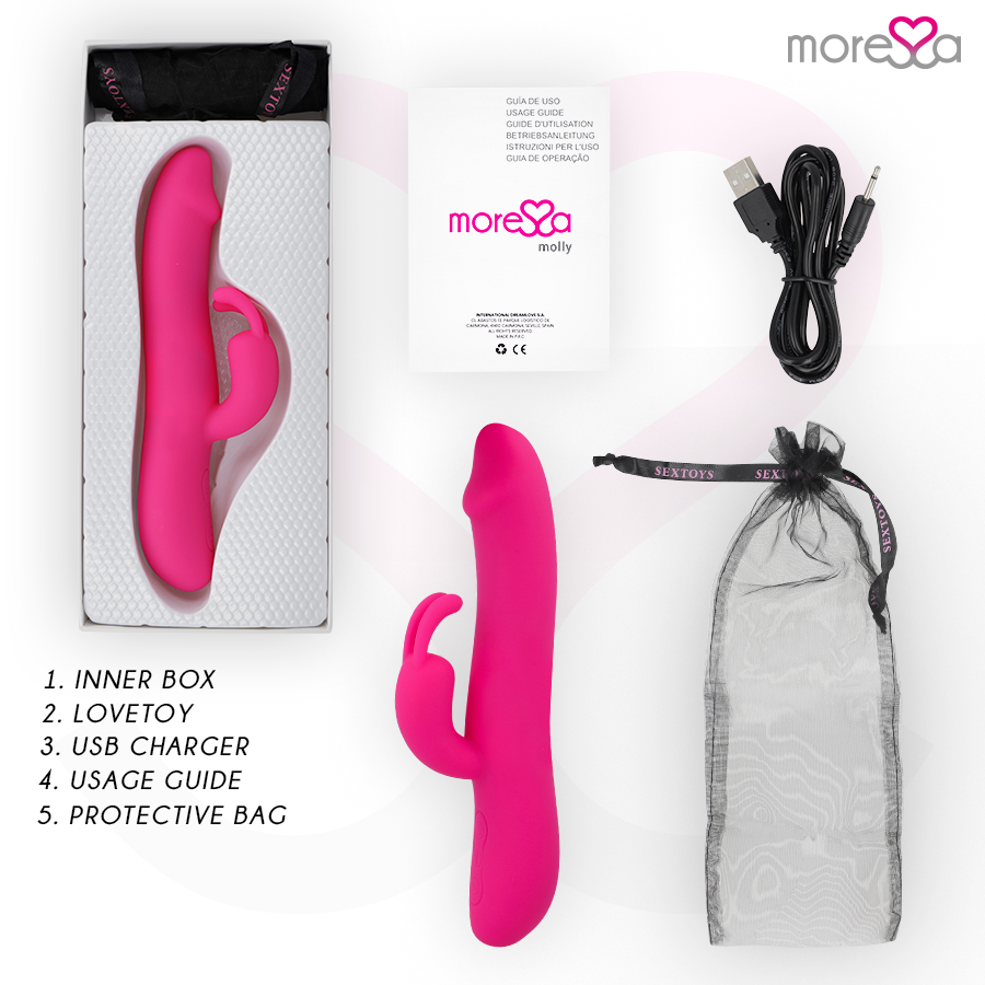 Moressa – Molly Premium Silicone Recarregável