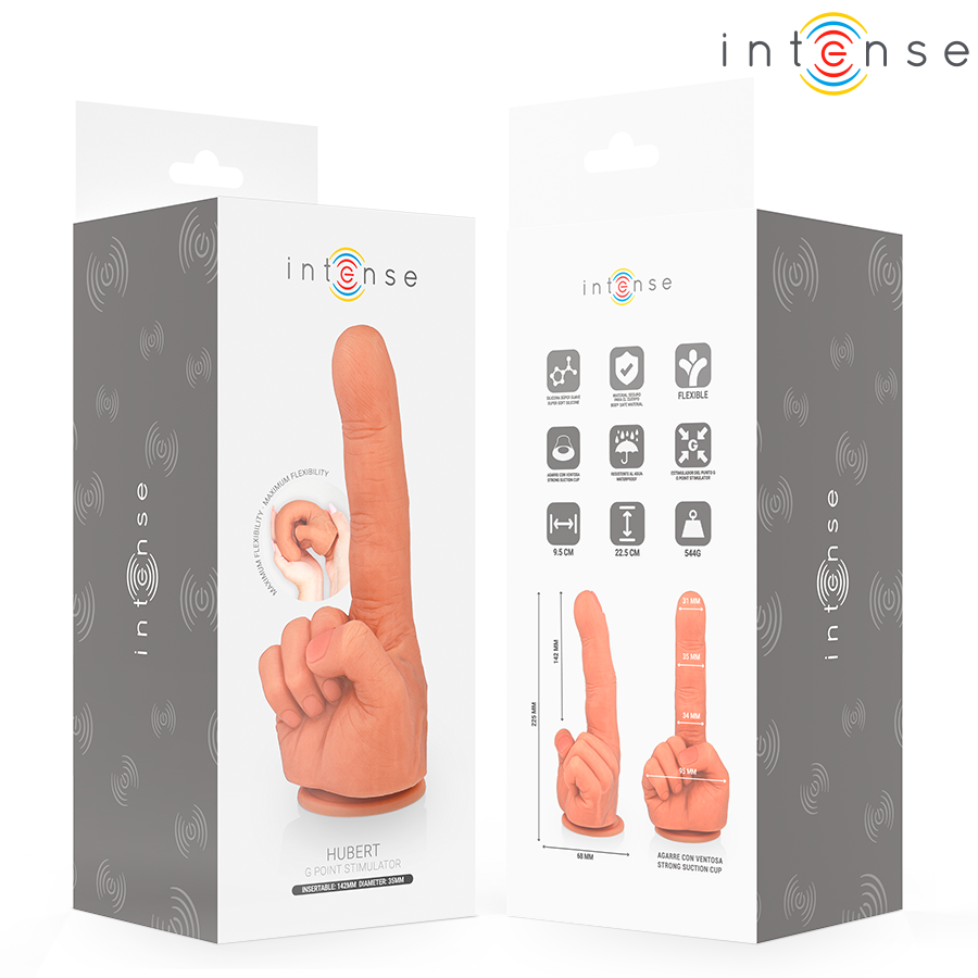 Estimulador de Ponto G Hubert Mão Flexível Intense de silicone macio