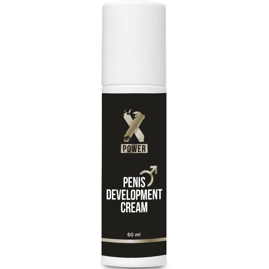 Creme de desenvolvimento do pénis XPOWER 60ml, para aumento de tamanho e volume.