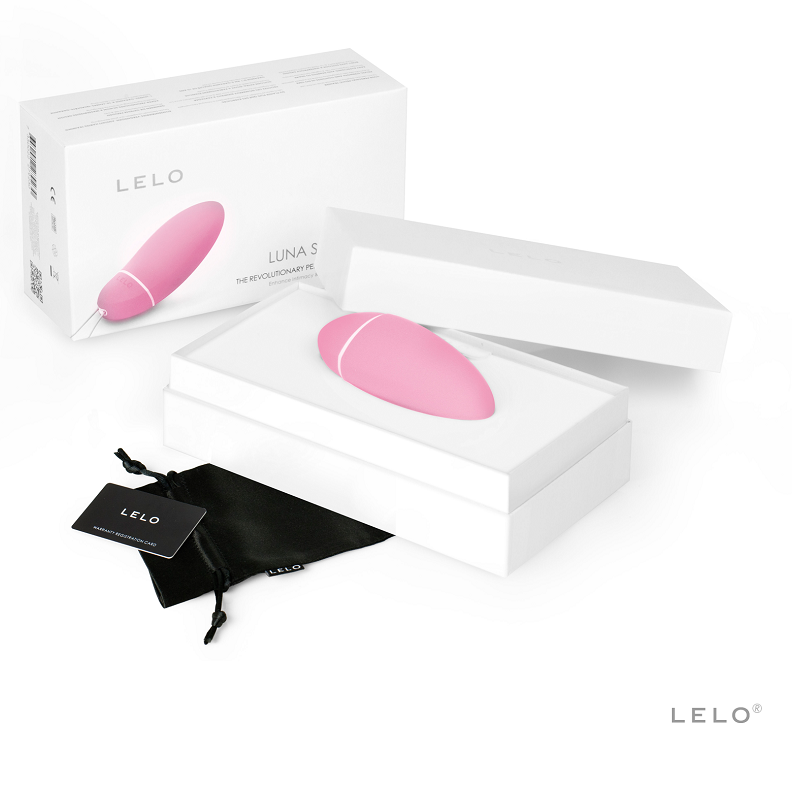 LELO Luna Smart Bead Rosa Profunda, exercitador Kegel inteligente para o assoalho pélvico e prazer íntimo.