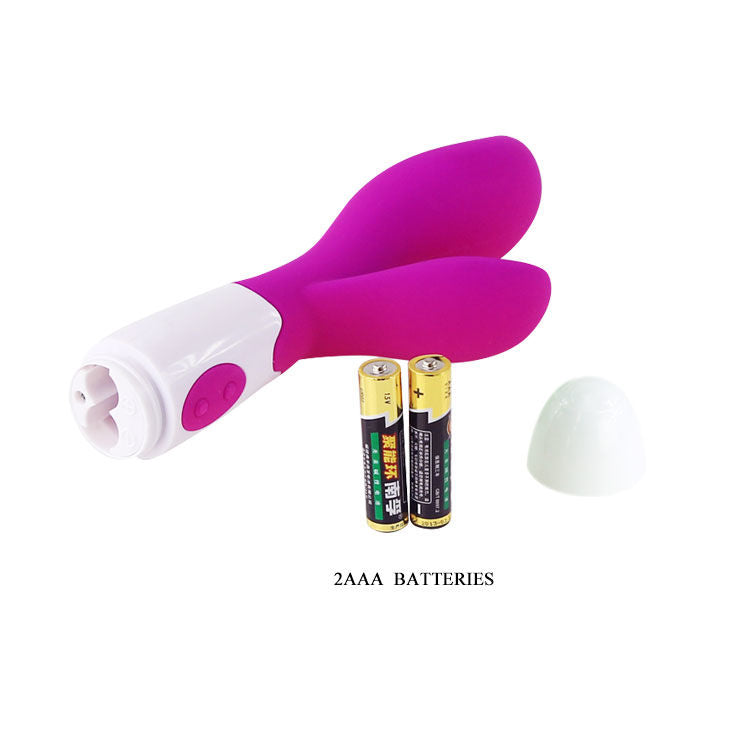 Pretty Love – Estimulador Vibrador Newman Lilás e Branco