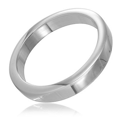 Anel peniano METAL HARD de metal 45mm para ereções intensas.