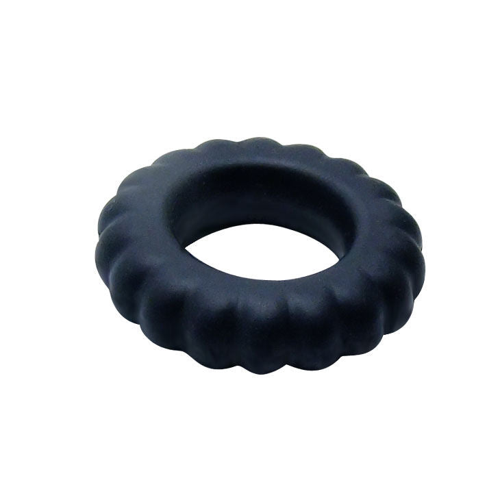 Anel Peniano Baile Titan Preto | Silicone para Ereções Mais Fortes e Duradouras