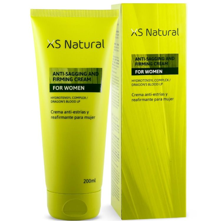 Creme 500 COSMETICS XS Natural para prevenção e redução de estrias, e firmeza da pele, 200ml.