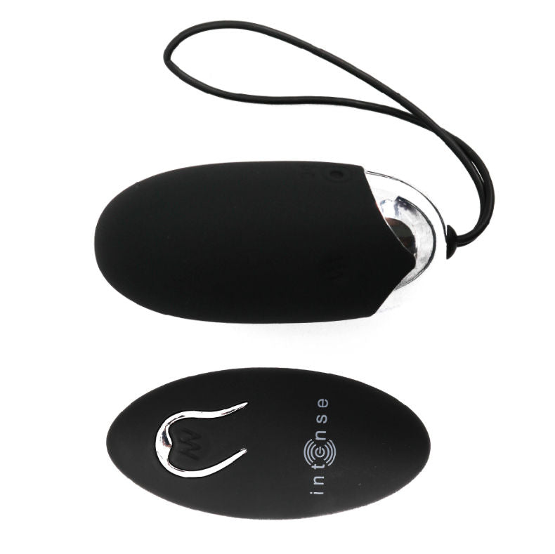 Intense – Flippy II Ovo Vibratório com Controle Remoto Preto
