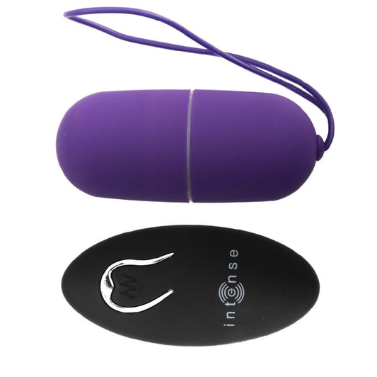 INTENSE FLIPPY I | Mini Vibrador Ovo com Controle Remoto Sem Fio Roxo - 12 Modos