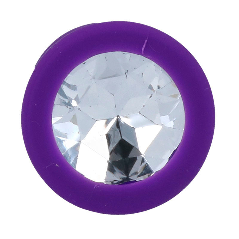 Intense – Plug Anal Shelki S Lilás com Base em Diamante
