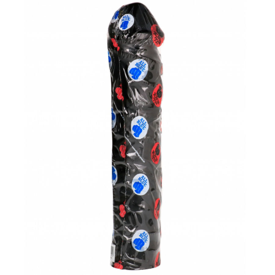 Dildo Gigante All Black Fisting | 31cm, Veias Realistas e TPR Macio
