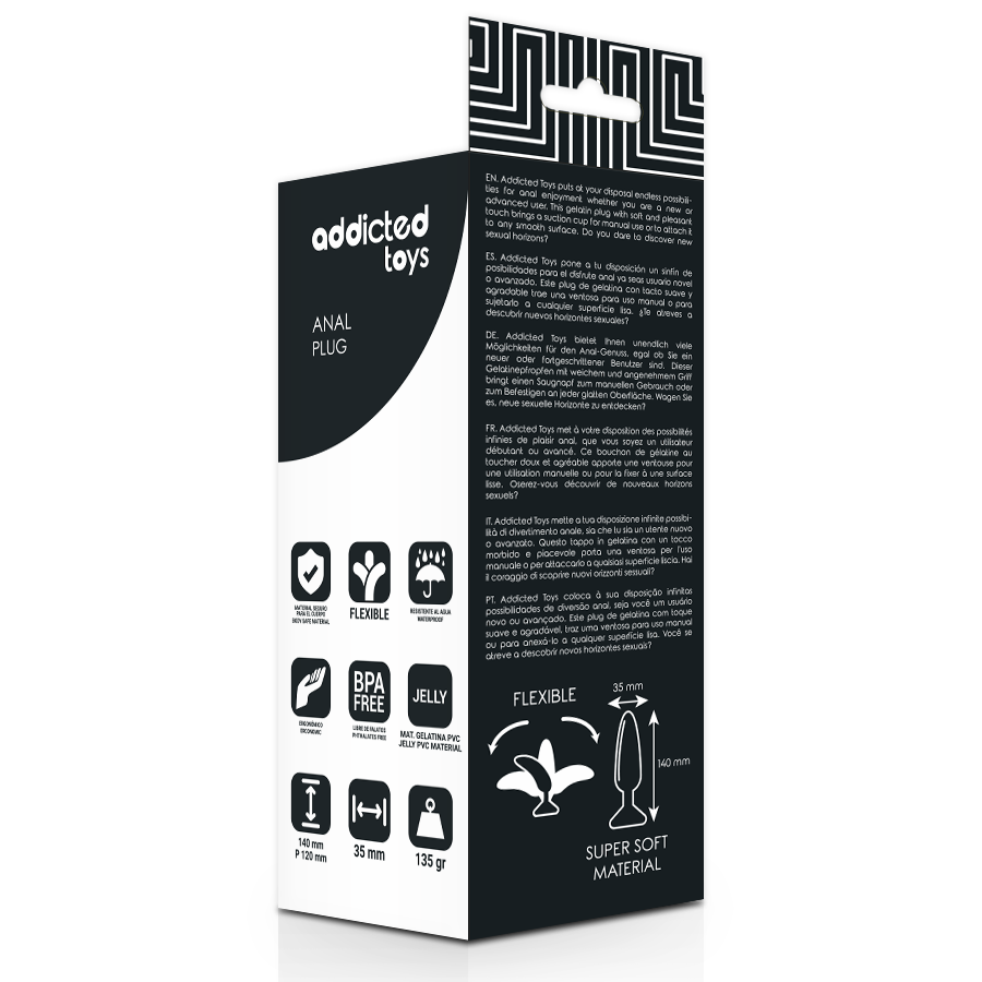 Addicted Toys – Plug Anal 14 cm