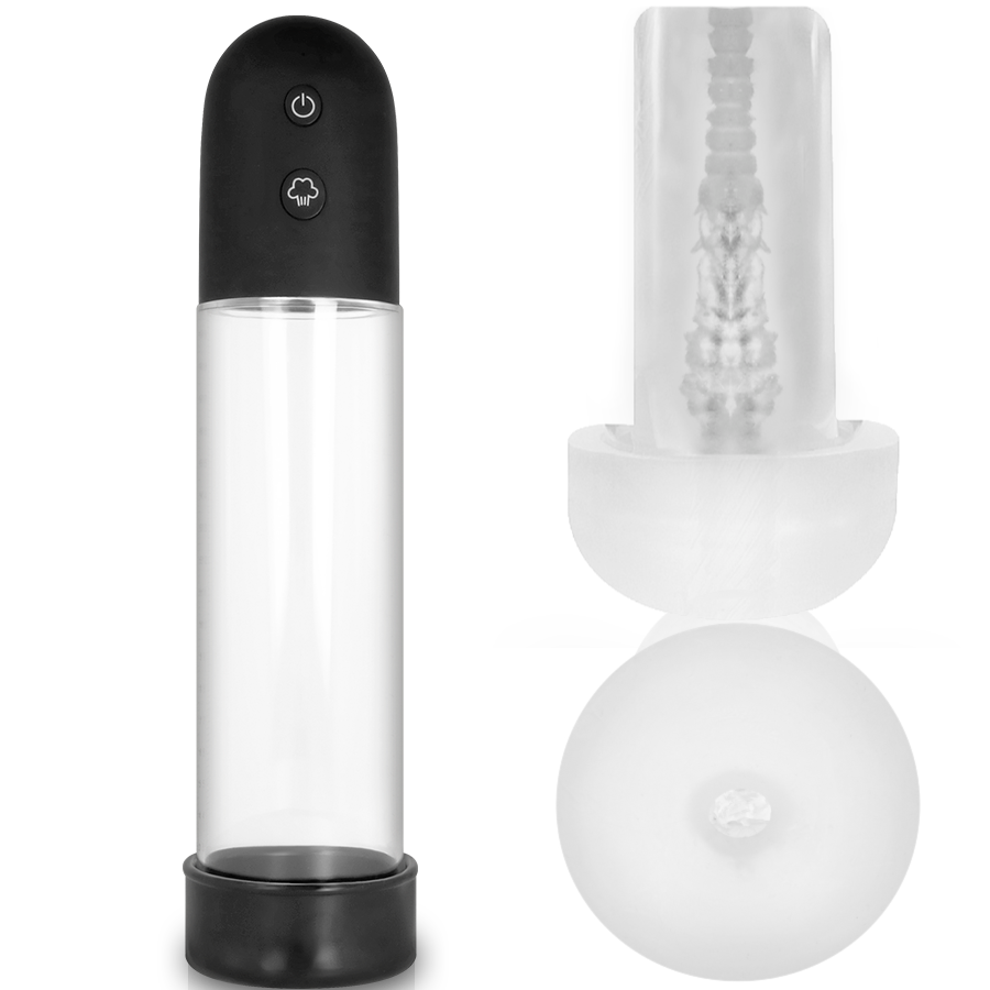 Bomba de Ereção PUMP ADDICTED RX11 Automática com Masturbador