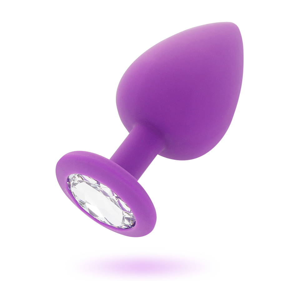 Intense – Plug Anal Shelki S Lilás com Base em Diamante