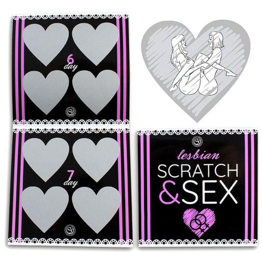 Secretplay – Scratch & Sex Game para Casais Posições Lésbicas (ES/EN/FR/PT/DE)