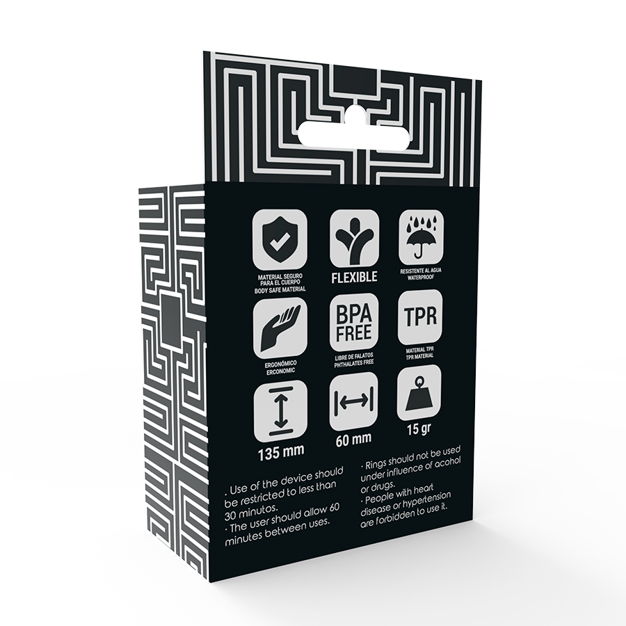 Conjunto de Anéis Penianos Transparentes Addicted Toys, mostrando os três tamanhos e o material flexível.