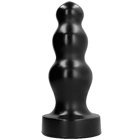 Plug Anal Extremo All Black | 38cm, 12cm Diâmetro em PVC Flexível para Dilatação