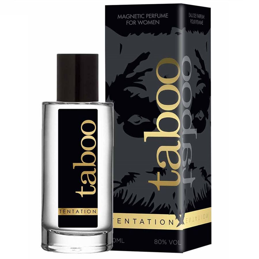 Frasco do RUF Perfume Taboo Tentation com Feromonas para Ela 50ml