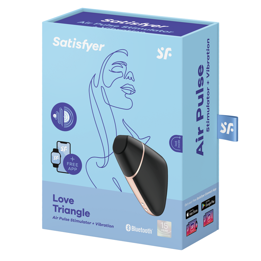 Satisfyer – Estimulador e Vibrador Love Triangle com App