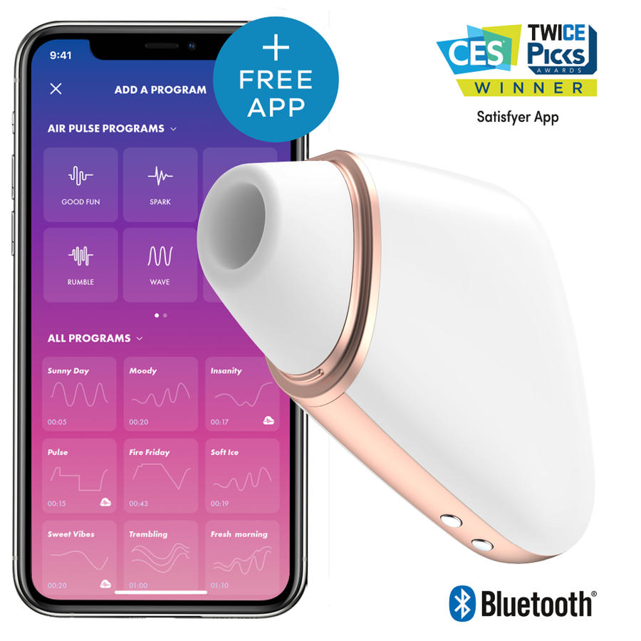Satisfyer – Estimulador e Vibrador Love Triangle com App