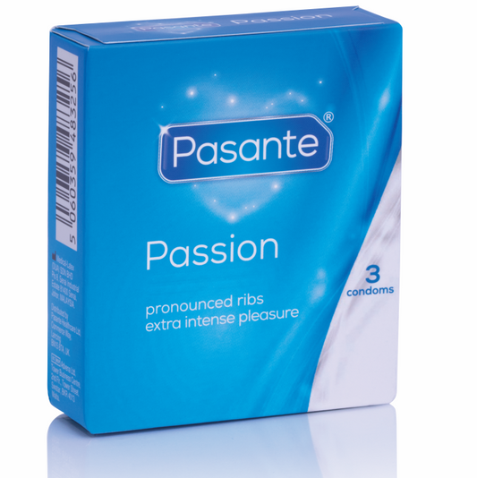 Pasante – Preservativos Pontuados Más Placer 3 Unidades