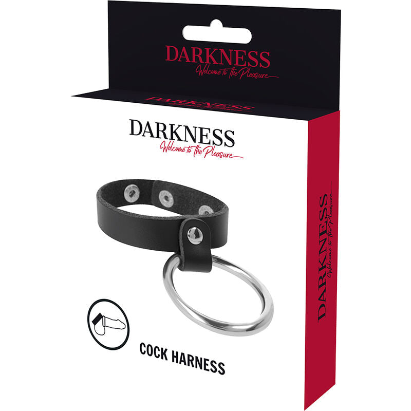 Darkness – Anel de Metal para Pênis e Testículos