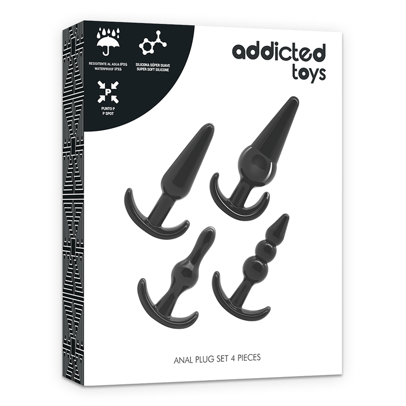 Addicted Toys – Conjunto de 4 Plugs Anais
