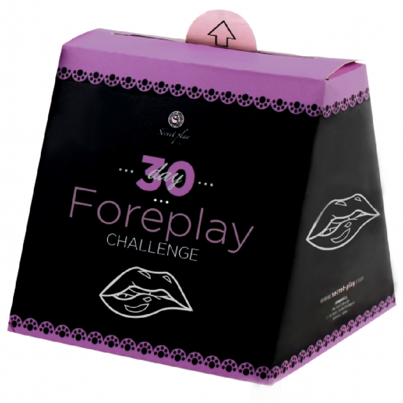 SECRETPLAY Jogo Desafio 30 Dias de Relacionamentos Íntimos, cartas e embalagem