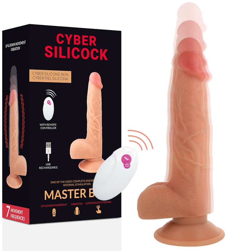Cyber Silicock – Controle Remoto Realístico Master Ben 23,8 cm x 4,3 cm