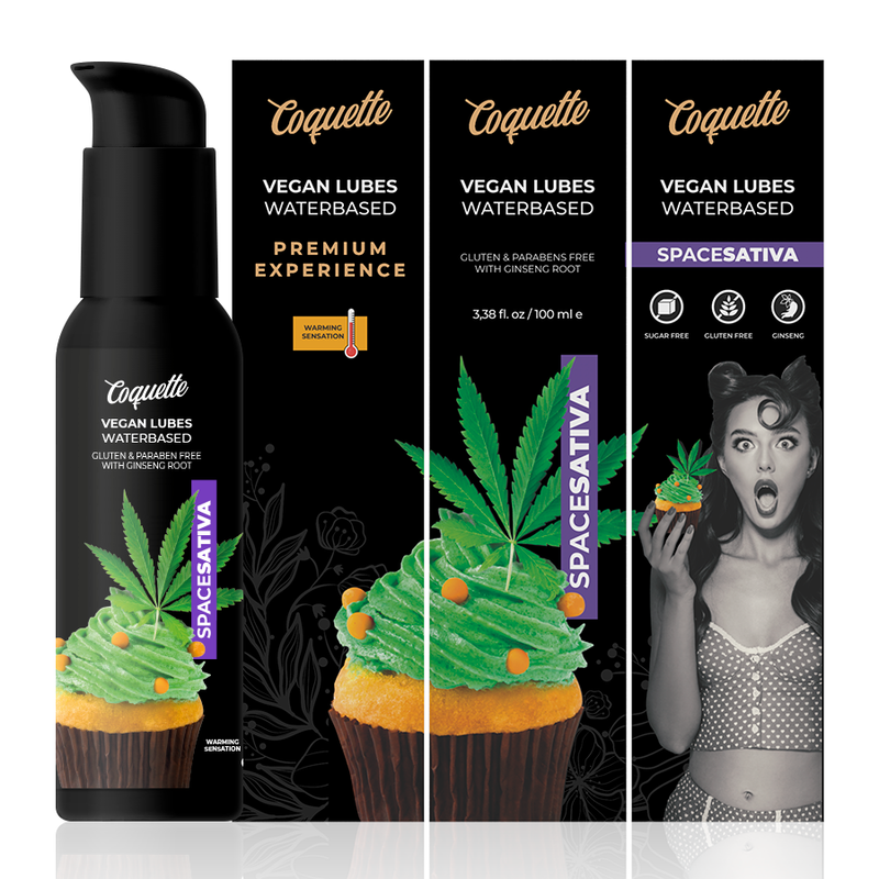 Coquette Chic Desire – Lubrificante Premium Experience Vegan Space Sativa 100ml