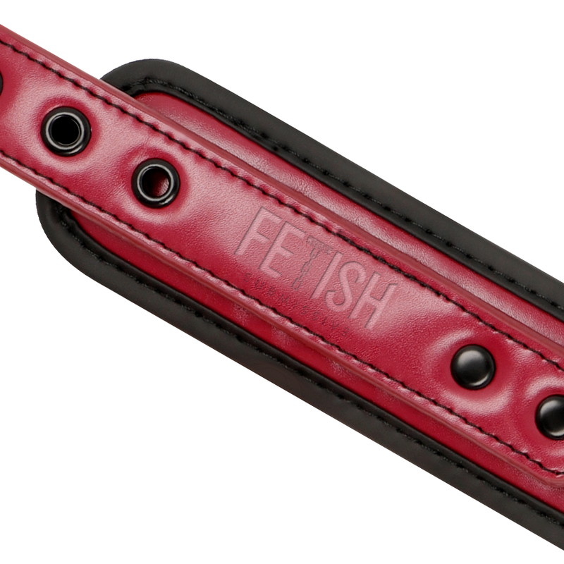 Fetish Submissive Dark Room – Colar de Corrente com Forro de Neoprene