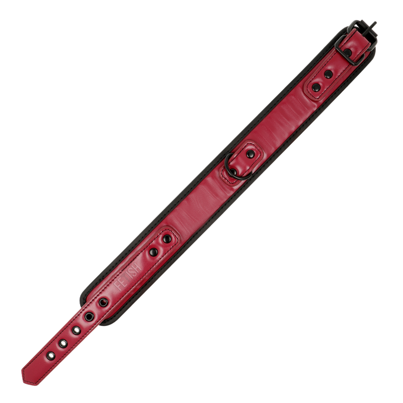 Fetish Submissive Dark Room – Colar de Corrente com Forro de Neoprene