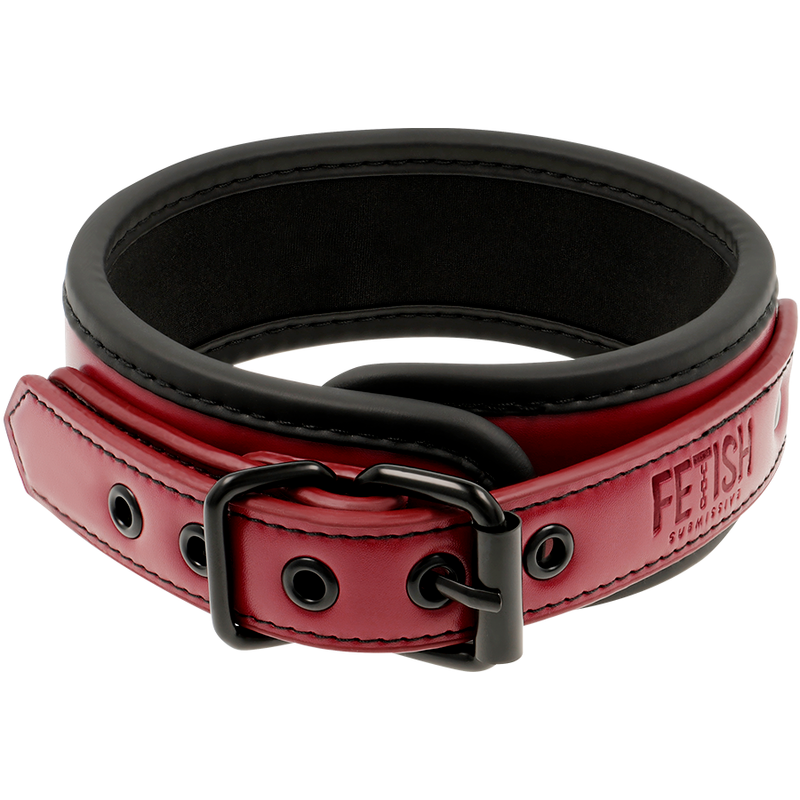 Fetish Submissive Dark Room – Colar de Corrente com Forro de Neoprene