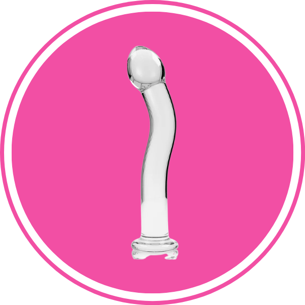 DILDOS DE VIDRO E METAL