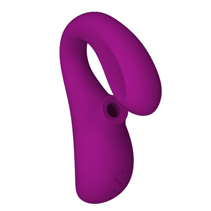 LELO ENIGMA Massageador Sônico Dupla Ação Clítoris e Ponto G Deep Rose, para prazer híbrido inovador.