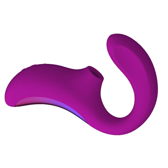 LELO ENIGMA Massageador Sônico Dupla Ação Clítoris e Ponto G Deep Rose, para prazer híbrido inovador.