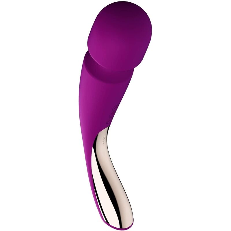 LELO Smart Wand 2 Médio Rose Profundo, massageador corporal premium com design ergonómico e silicone suave.