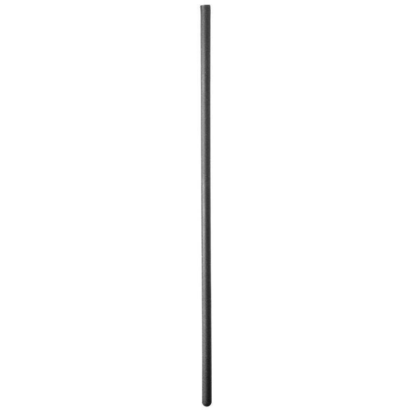 Close-up da Sonda Uretral ALL BLACK de Silicone 6mm, detalhando a flexibilidade e o material seguro para exploração íntima.