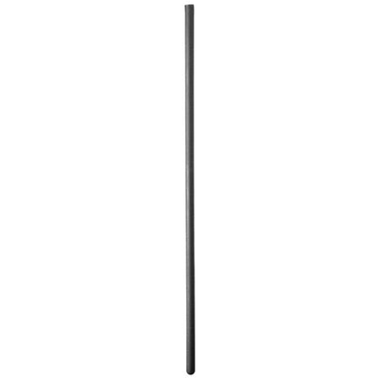 Close-up da Sonda Uretral ALL BLACK de Silicone 6mm, detalhando a flexibilidade e o material seguro para exploração íntima.