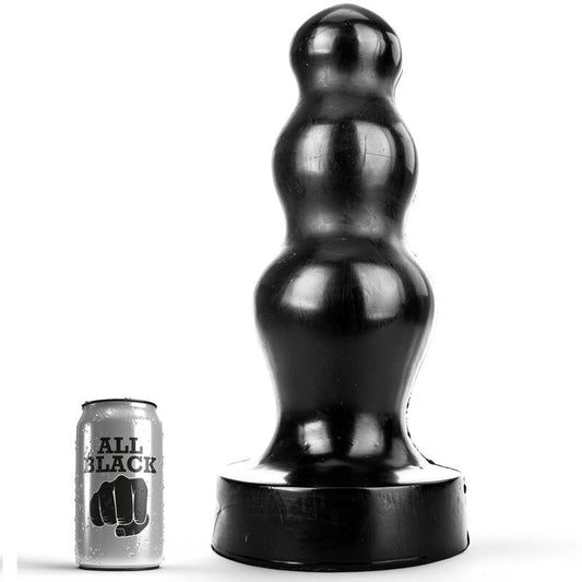 Plug Anal Extremo All Black | 38cm, 12cm Diâmetro em PVC Flexível para Dilatação