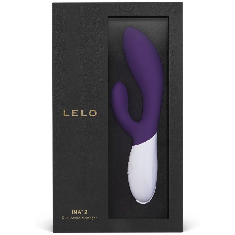 Vibrador LELO INA WAVE 2 Luxury com tecnologia WaveMotion em cor lilás.